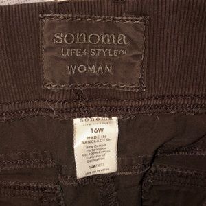 Sonoma lifestyle brown shorts